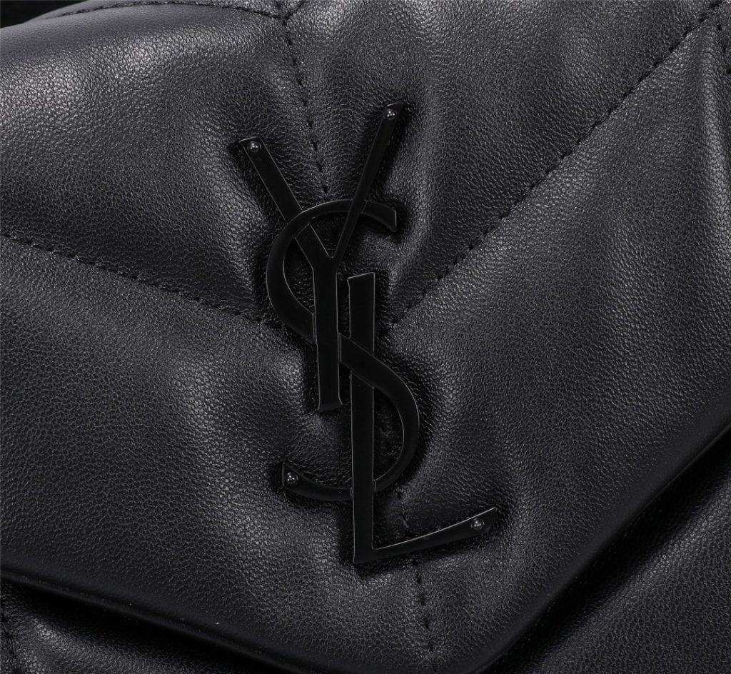 Saint Laurent Puffer Small Chain Bag In Quilted Black Noir 5774761El081000 - Image 5