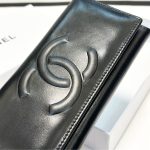 Chanel Long Wallet Black 19Cm - Image 9
