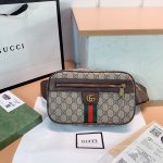 Gucci Ophidia GG Supreme Belt Bag Brown 24cm 574796 97SIT 8747 - Image 9