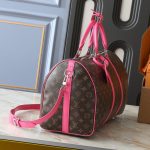 Louis Vuitton Keepall Bandoulière 45 Pondichery Pink 50cm M13807 - Image 4