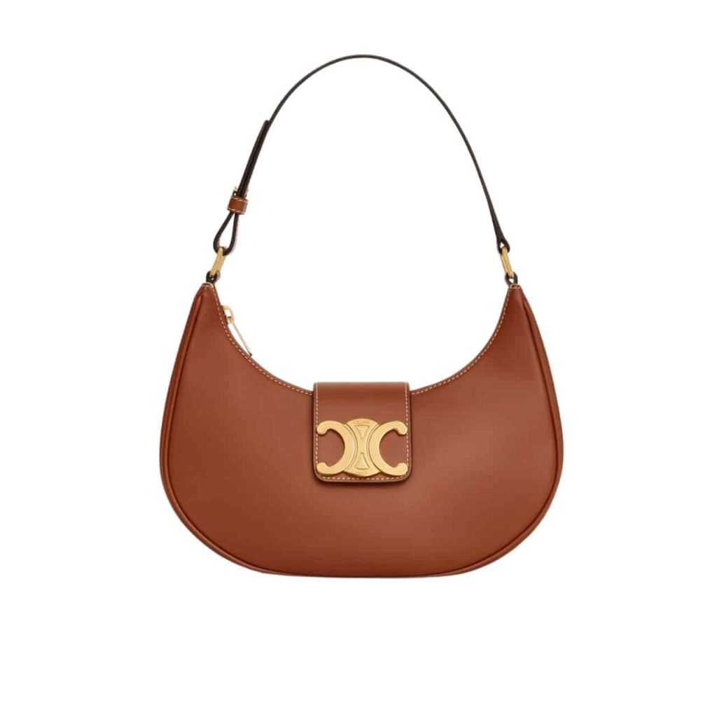 Celine Medium Ava Triomphe Bag In Smooth Tan 24Cm 114493Dgq 04Lu - Image 2