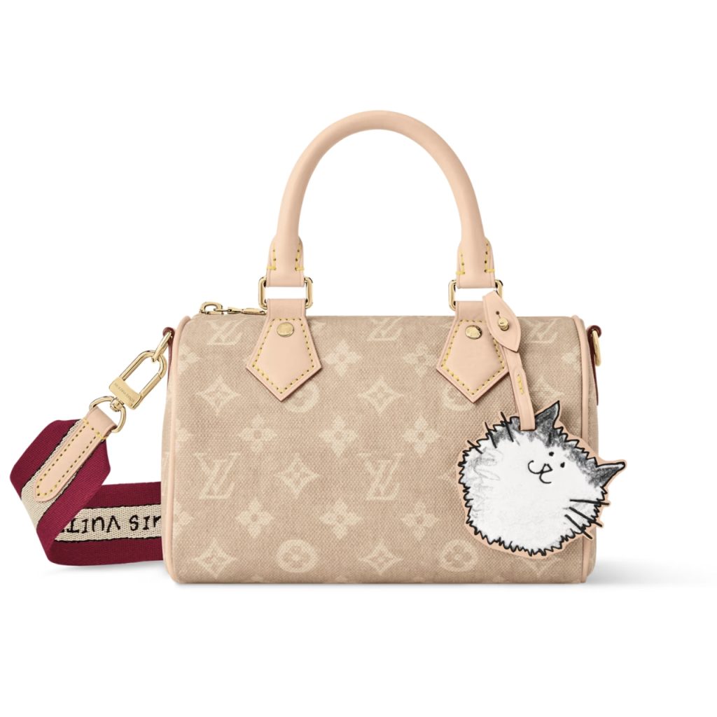 Louis Vuitton Speedy Bandoulière 20 Meowgram Pale Pink 20cm M15151 - Image 2