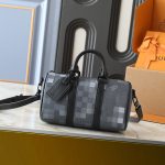 Louis Vuitton Keepall Bandoulière 25 Black 25cm M14919 - Image 3