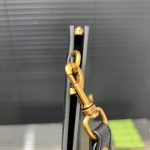 Gucci Gg Leather Pouch Clutch Bag Black 29Cm - Image 5