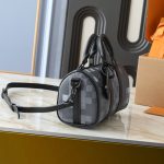 Louis Vuitton Keepall Bandoulière 25 Black 25cm M14919 - Image 4