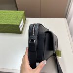 Gucci Small GG Crossbody Bag Black 23Cm - Image 4
