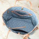 Louis Vuitton Neverfull Mm Bag Monogram Denim Blue 31Cm - Image 7