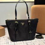 Prada Luxury Gallery Pocono Shoulder Black 34Cm - Image 3