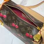 Louis Vuitton X Takashi Murakami Monogram Cerise Side Trunk MM 21cm Brown M14278 - Image 7
