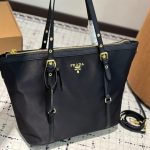 Prada Luxury Gallery Pocono Shoulder Black 34Cm - Image 4