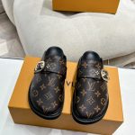 Louis Vuitton Cosy Flat Comfort Clog Cacao Brown 1Aaw6Q - Image 3