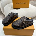 Louis Vuitton Cosy Flat Comfort Clog Cacao Brown 1Aaw6Q - Image 4