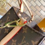 Louis Vuitton Montaigne BB Monogram Coated Canvas Brown 29Cm M41055 - Image 9