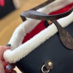 Louis Vuitton Neverfull MM Monogram Teddy Black 31cm M56960 - Image 8