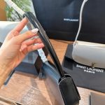 Saint Laurent Mini Voltaire In Box Black 17Cm 7796420Sx0W1000 - Image 5