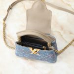 Louis Vuitton Capucines Mini Denim Blue 21Cm M12947 - Image 11