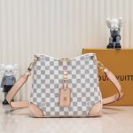 Louis Vuitton Odéon Shoulder Bag Damier Azur 26Cm - Image 3