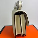 Hermes Constance Swift Silver Hardware Cream 18Cm - Image 4