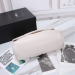 Saint Laurent Puffer Small In Leather Gold Hardware White 29Cm 5774761EL079207 - Image 7