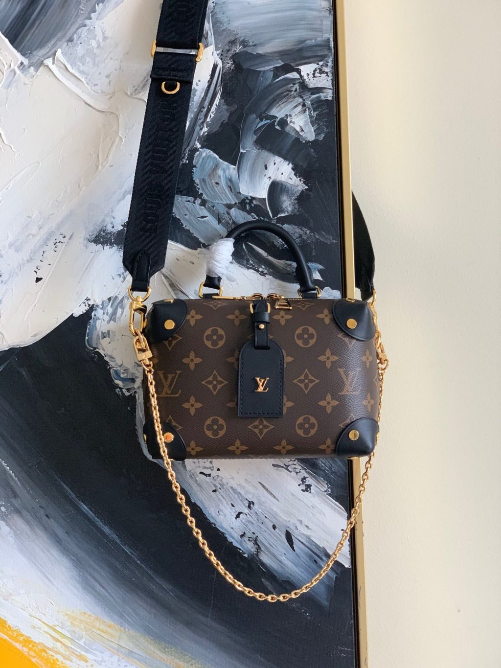Louis Vuitton Monogram Petite Malle Souple 20Cm M45571 - Image 12