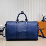 Louis Vuitton Keepall Bandoulière 50 Taigarama Cobalt 45cm M53766 - Image 6
