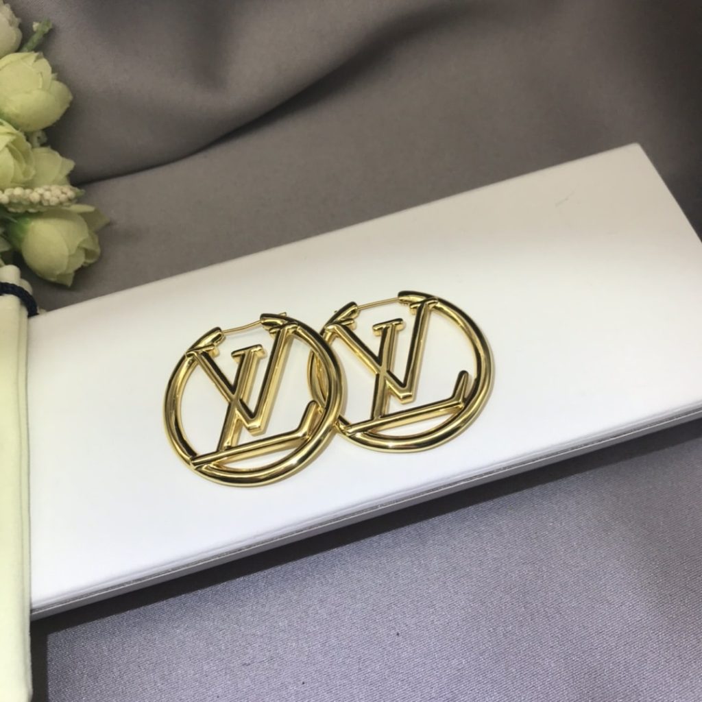 Louis Vuitton Louise Hoop Earrings M64288 - Image 5