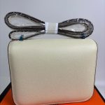 Hermes Constance Swift Silver Hardware Cream 18Cm - Image 5