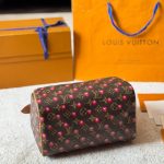 Louis Vuitton X Takashi Murakami Monogram Cerise Speedy 25 Gold Hardware Brown 25cm - Image 6