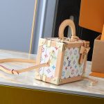 Louis Vuitton X Murakami Petite Valise Monogram Canvas White 22cm M13125 - Image 4