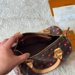 Louis Vuitton X Takashi Murakami Monogram Cerise Speedy 25 Gold Hardware Brown 25cm - Image 8