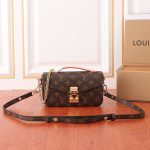 Louis Vuitton Pochette Métis East West Monogram Canvas Brown 21Cm M46279 - Image 3