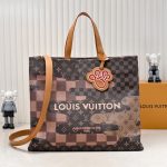 Louis Vuitton Shopper Tote MM Monogram Canvas Brown 40cm M15274 - Image 3