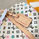 Louis Vuitton Keepall Bandoulière Vanilla 40Cm M25233 - Image 6