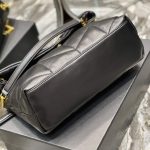 Saint Laurent Puffer Medium In Leather Gold Hardware Black 35cm 5774751EL071000 - Image 8