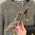 Gucci Women’s GG Slingback Pump Beige ‎675420 KY980 9763 - Image 5