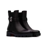 Christian Louboutin CL Chelsea Booty Lug Black 1230304BK01 - Image 9