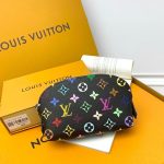 Louis Vuitton X Murakami Cosmetic Pouch PM Monogram Black 19cm - Image 3