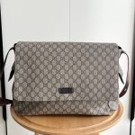 Gucci Large Changing Bag Beige And Ebony Gg Supreme 44cm 211131 Kgdig 8588 - Image 3
