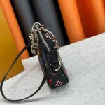 Louis Vuitton X Murakami Pochette Accessoires Multicolore Noir 22cm M13663 - Image 4