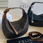 Celine Teen Lulu In Triomphe Canvas Tan 20Cm 120722Fqm 04Lu - Image 3