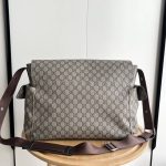 Gucci Large Changing Bag Beige And Ebony Gg Supreme 44cm 211131 Kgdig 8588 - Image 5