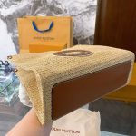 Louis Vuitton Onthego MM Natural Raffia Tan 37Cm M24723 - Image 6