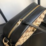 Gucci Gg Marmont Small Shoulder Bag Beige Ebony 24Cm 447632 Hvkeg 9772 - Image 9