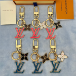 Louis Vuitton X Murakami Lv Iconic Monogram Multicolor Key Holder Fuchsia M02466 - Image 8