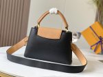 Louis Vuitton Capucines BB Black Arizona 27Cm M59466 - Image 4