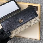 Gucci Gg Marmont Bicolor Wallet On Chain Beige Ebony 19Cm 546585 17Wag 1283 - Image 3