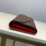 Louis Vuitton Sarah Wallet Monogram Canvas Coquelicot Red 19Cm M62236 - Image 3
