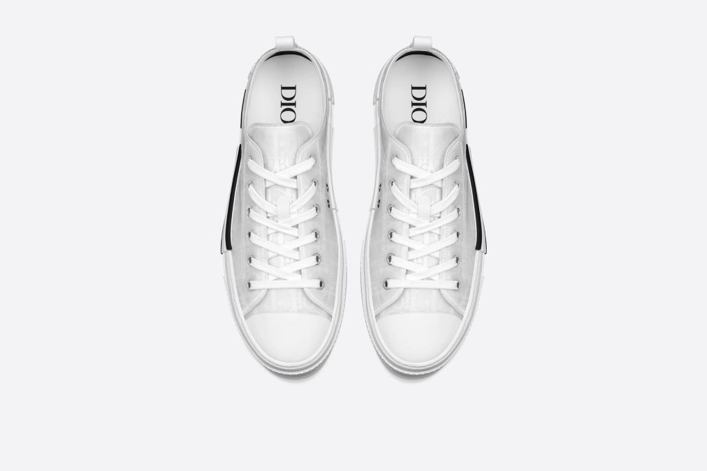 Dior B23 Low White Dior Oblique sneaker - Image 3
