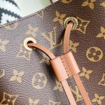 Louis Vuitton Néonoé MM Monogram Canvas Bucket Bag Caramel Brown 26cm M44887 - Image 6