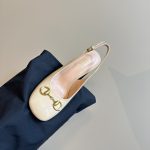 Gucci Women's Horsebit Pump With Crystals White 795984 Bnc00 9540 - Image 4